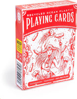 Moop Recycled Ocean Plastic Playing Cards - Red Box