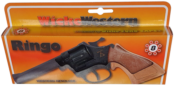 Wild West 8 Shots Plastic Ringo Revolver