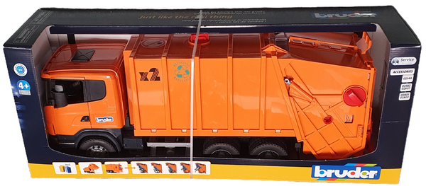 Bruder 03560 Bruder Scania R Series Refuse Lorry
