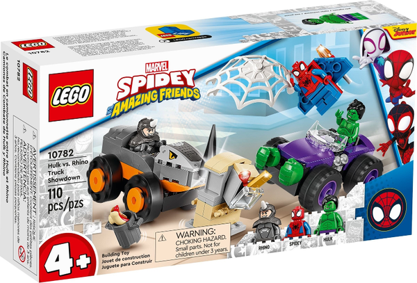 LEGO ® 10782  Hulk vs. Rhino Truck Showdown