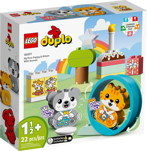 LEGO ® 10977 My First Puppy & Kitten With Sounds