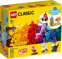 LEGO ® 11013 Creative Transparent Bricks