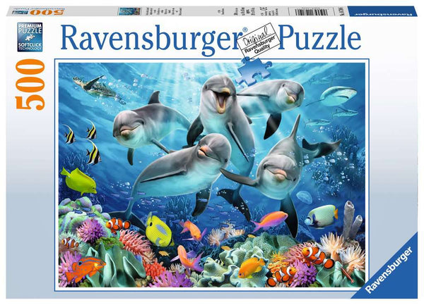 Ravensburger 14710 Dolphins 500p Puzzle
