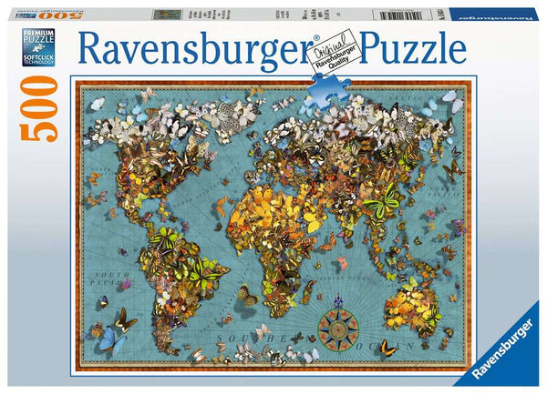 Ravensburger 15043 World of Butterflies  500p Puzzle
