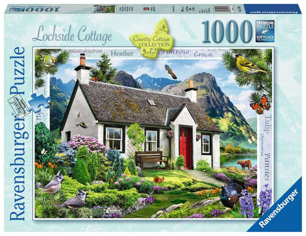 Ravensburger 15163 Country Cottage Collection - Lochside Cottage 1000p Puzzle