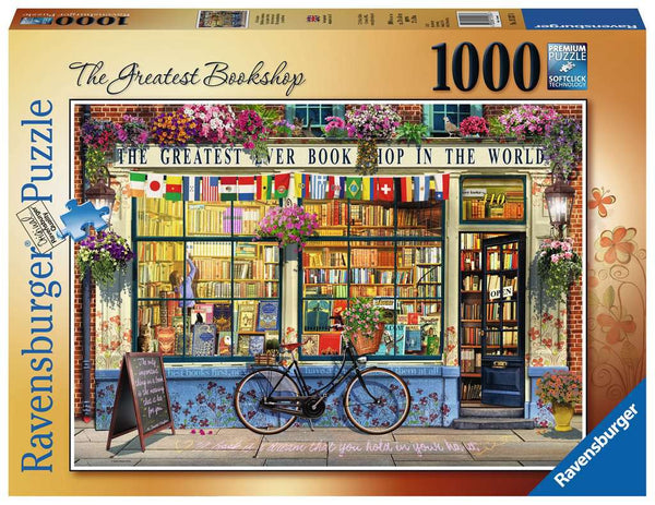 Ravensburger 15337 The Greatest Bookshop 1000p Puzzle