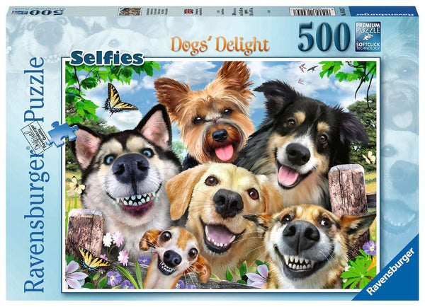 Ravensburger 16425 Selfies Dogs' Delight 500p Puzzle