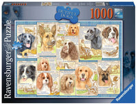 Ravensburger 16508 Dutiful Dogs 1000p Puzzle