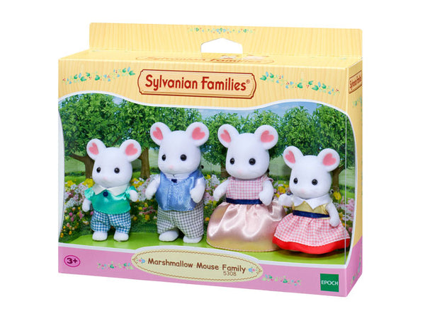Sylvanian Families 5308 Marshmallow Mouse Family   