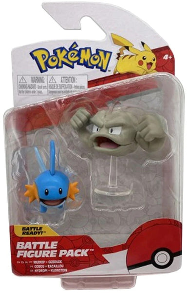 Pokemon - Battle Figure Pack - Mudkip Geodude