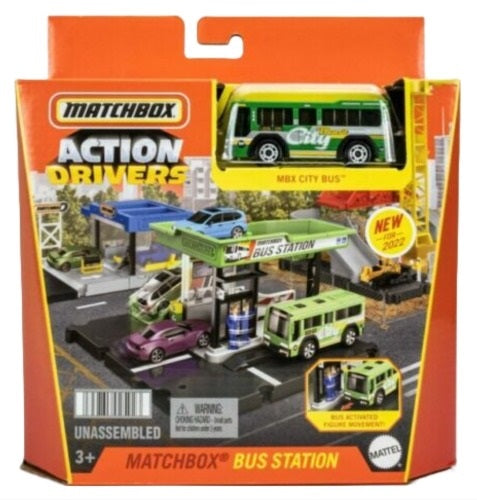 Matchbox Action Drivers - Bus Station