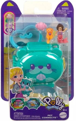 Polly Pocket HKV48 Otter Pet Connects Play Set