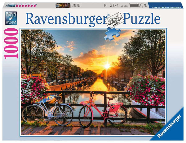 Ravensburger 19606 Bicycles in Amsterdam 1000p Puzzle