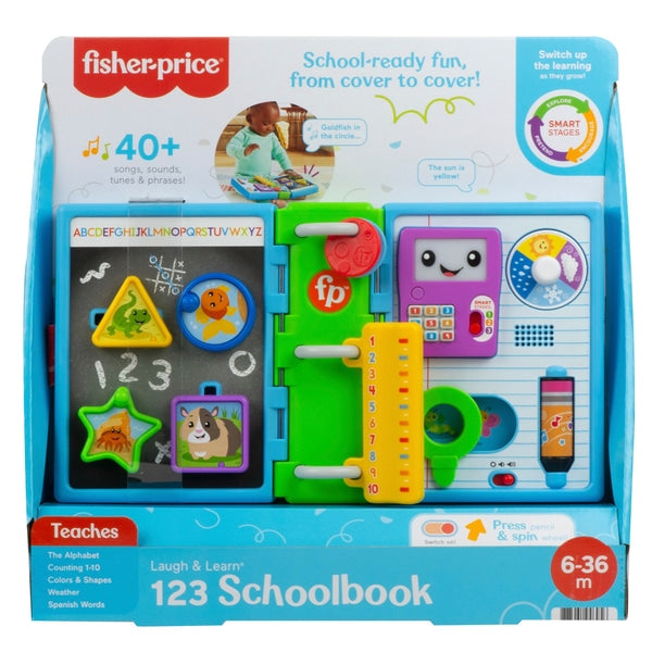 Fisher Price - Laugh and Learn 123 Schoolbook