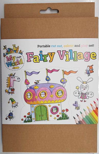 Colouring Set - Fairy Village