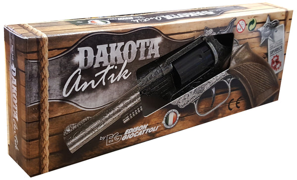 Wild West 8 Shots Metal Dakota Antik Revolver