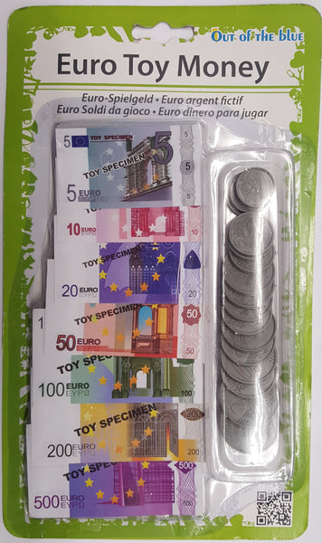 Euro Toy Play Money