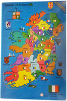 Wooden Jigsaw Puzzle - Counties of Ireland