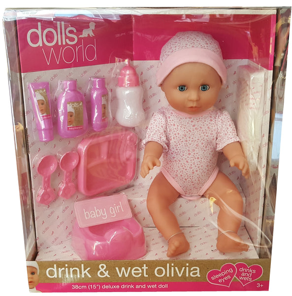 Dollsworld Drink & Wet Baby Olivia