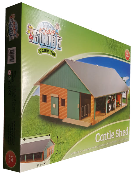 Kids Globe Cattle Shed with Milking Parlour