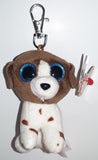 TY Muddles Dog - BOO - KEY CLIP