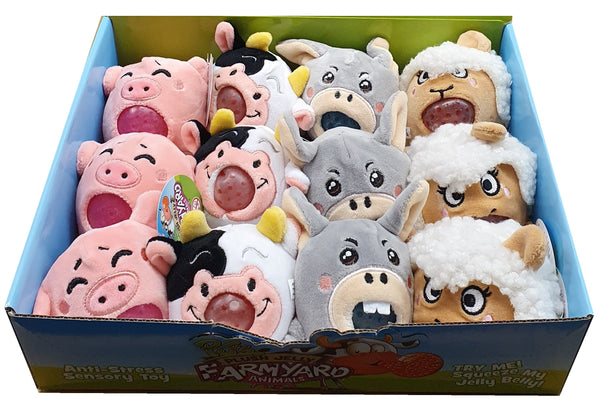 PJ's Plush Jelly Farmyard Animals