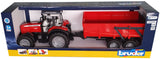 Bruder 02045 Massey Ferguson 7480 with Tipping Trailer