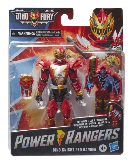 Power Rangers Dino Fury Figure - Red Ranger