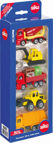 Siku 6283 Gift Set - 5 Construction Vehicles