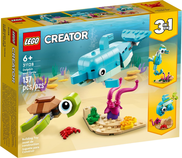 Lego ® 31128 Dolphin and Turtle