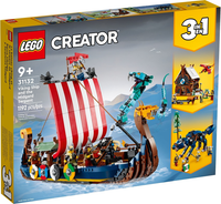 LEGO ® 31132 Viking Ship and the Midgard Serpent