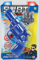 Swat Action Spark Effect Revolver with Badge