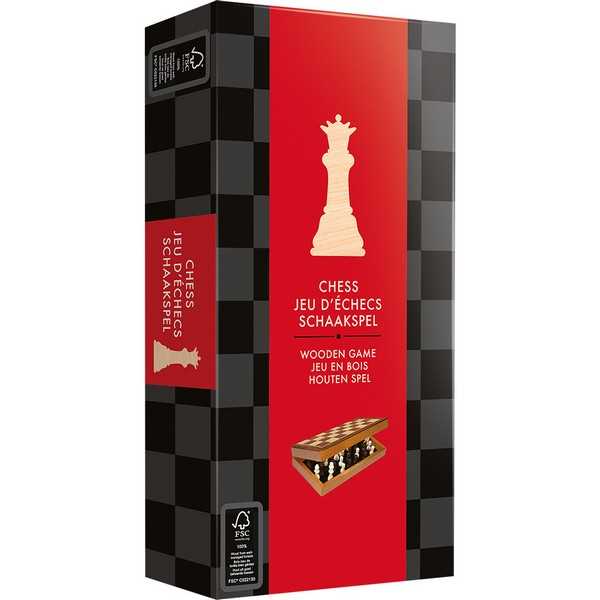 Chess - Folding Wooden Box