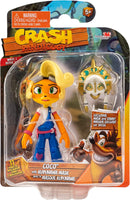 Crash Bandicoot Coco Action Figures With Kupuna Mask