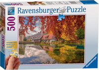 Ravensburger 13672 Peaceful Mill, Extra Large 500p Puzzle