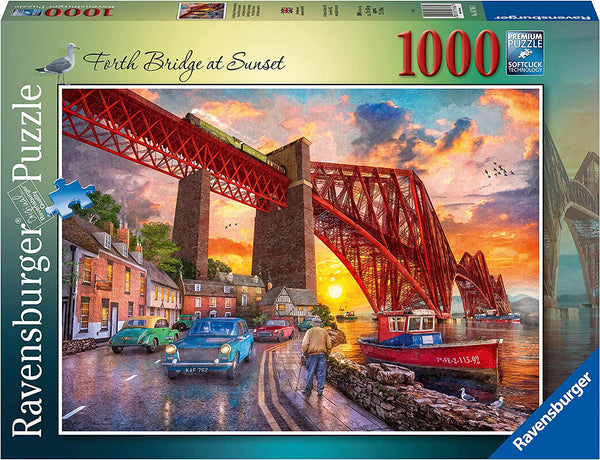 Ravensburger 16766 Forth Bridge at Sunset 1000p Puzzle