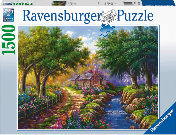 Ravensburger 17109 Cattage by the River 1500p Puzzle