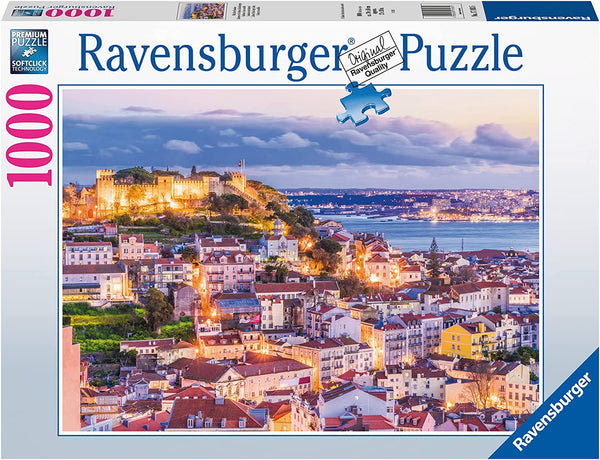 Ravensburger 17183 Lisbon & Sao Jorge Castle 1000p Puzzle