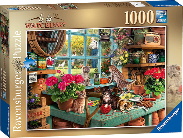 Ravensburger 19552 Is He Watching 1000p Puzzle