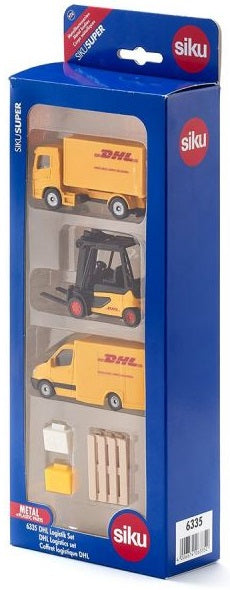 Siku 6335 Gift Set - DHL Logistics Vehicles Set