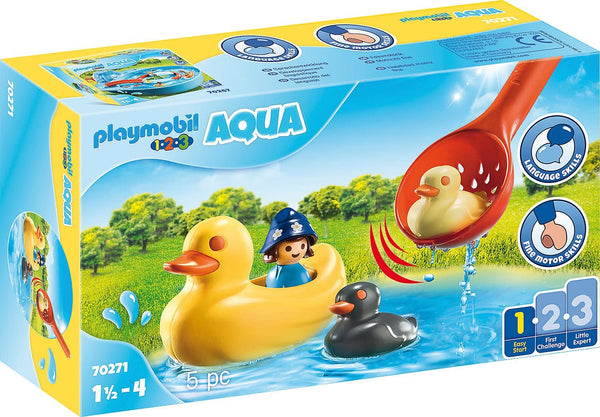 Playmobil 70271 AQUA Duck Family 1.2.3