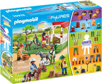 Playmobil 70978 My Figures: Horse Ranch