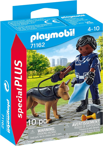 Playmobil 71162 Special Plus  Policeman with Dog