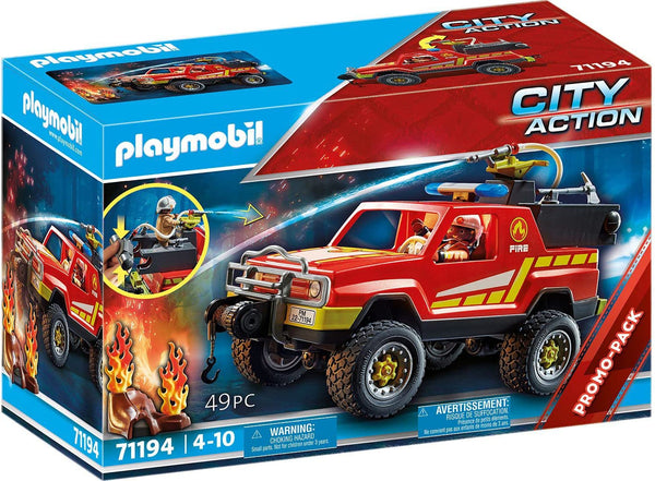 Playmobil 71194 City Action Fire Rescue Truck