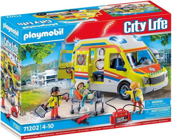 Playmobil 71202 Ambulance with Lights