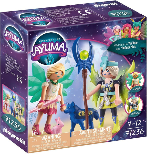 Playmobil 71236 Adventures of Ayuma - Crystal and Moon Fairy with Soul Animals