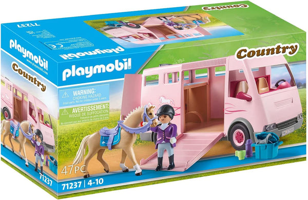 Playmobil 71237 Horse Transporter with Trainer