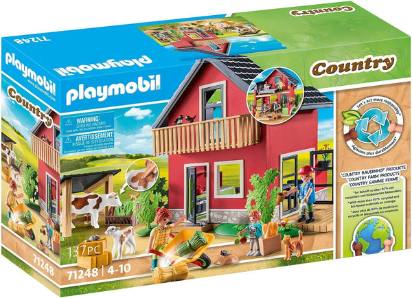 Playmobil 71248 Farmhouse with Outdoor Area