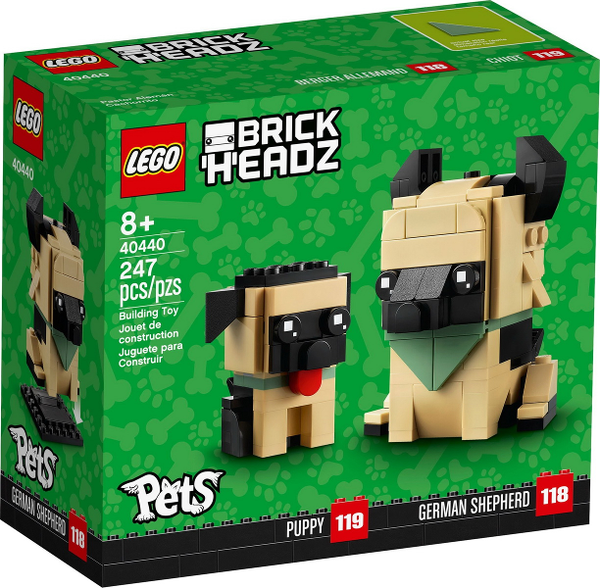 LEGO ® 40440 German Shepherd & Puppy