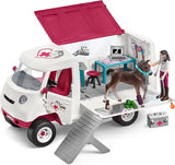 Schleich 42439 Horse Club Mobile Vet with Hanoverian Foal